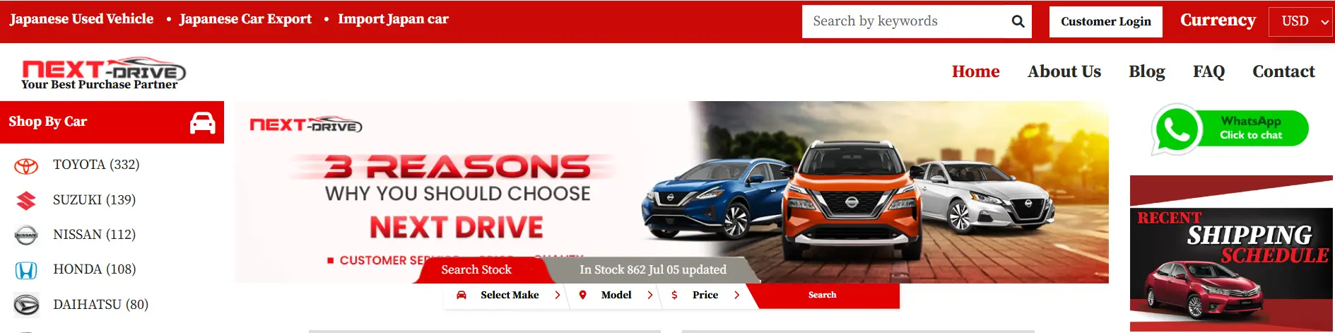 Japanese Used Cars Dealer