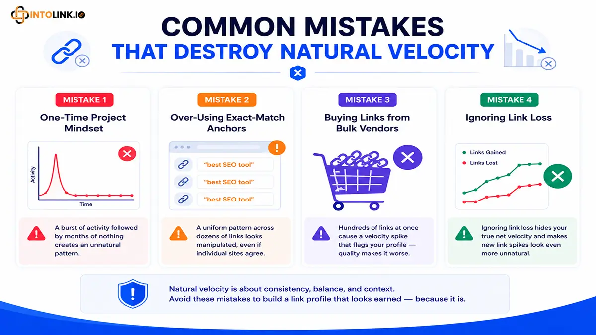 Common Mistakes That Destroy Natural Velocity